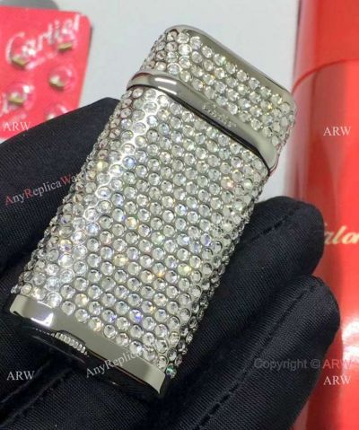 New Style Cartier Diamond Lighter - AAA Replica